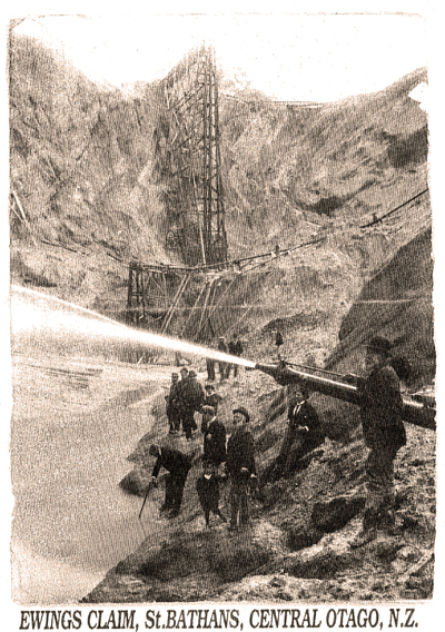 The Ewings claim poster. 