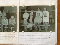 Lowburn Badminton Club Reunion 1987 women. 