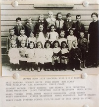 Lowburn Ferry School 1916. 